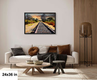 Gold Country Railway Photography | California Sierra Foothills | Historic Motherlode Fine Art Scenic Landscape | Canvas, Paper Wall Art