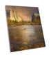 Yosemite Valley Photo, Merced River Dreams Print Wall Art,  Half Dome fine Art, California Sunrise Photo Print, Yosemite National Park Print