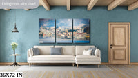 Italy's Amalfi Coast: Positano Sunrise Landscape  | Fine Art Photograph | Italy Poster / Seascape Print/Canvas/Acrylic/Metal