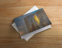 Yosemite Firefall Greeting Card + Envelope