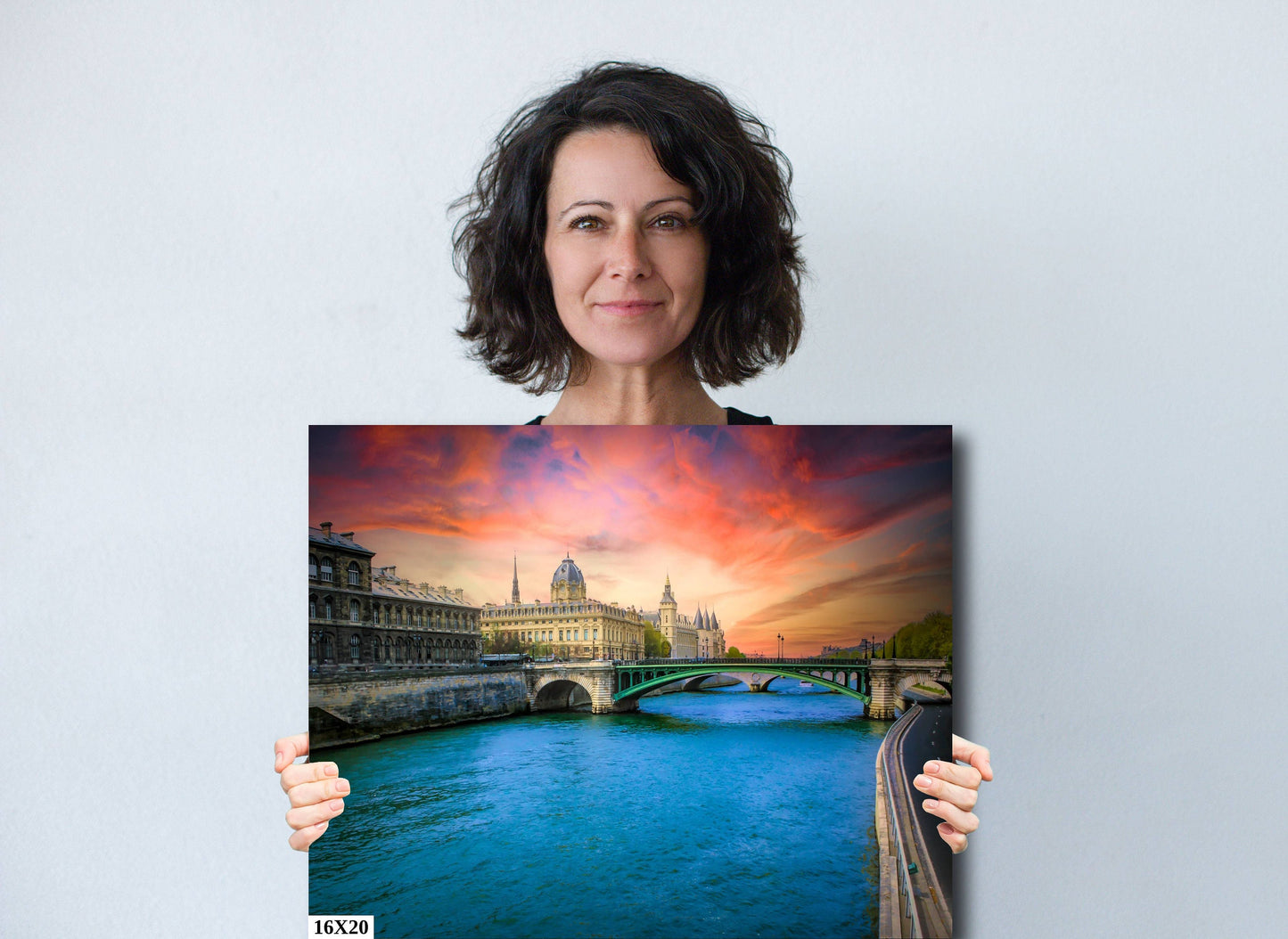 Paris River Seine Photography Print: Conciergerie Landmark Wall Art
