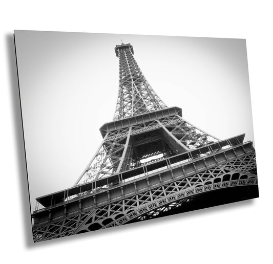 Eiffel Tower Paris Photography: Scenic Landmark Canvas Wall Art