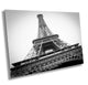 Eiffel Tower Paris Photography: Scenic Landmark Canvas Wall Art
