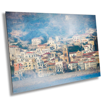 compare product Italy's Amalfi Coast: Positano Sunrise Landscape  | Fine Art Photograph | Italy Poster / Seascape Print/Canvas/Acrylic/Metal