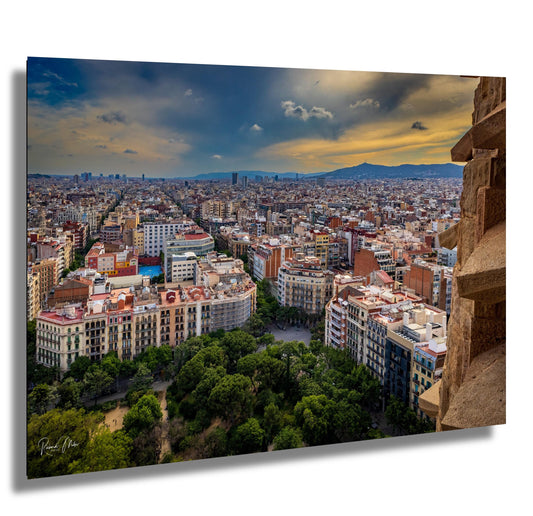 La Sagrada Familia Barcelona Print: Spain Cityscape Photography