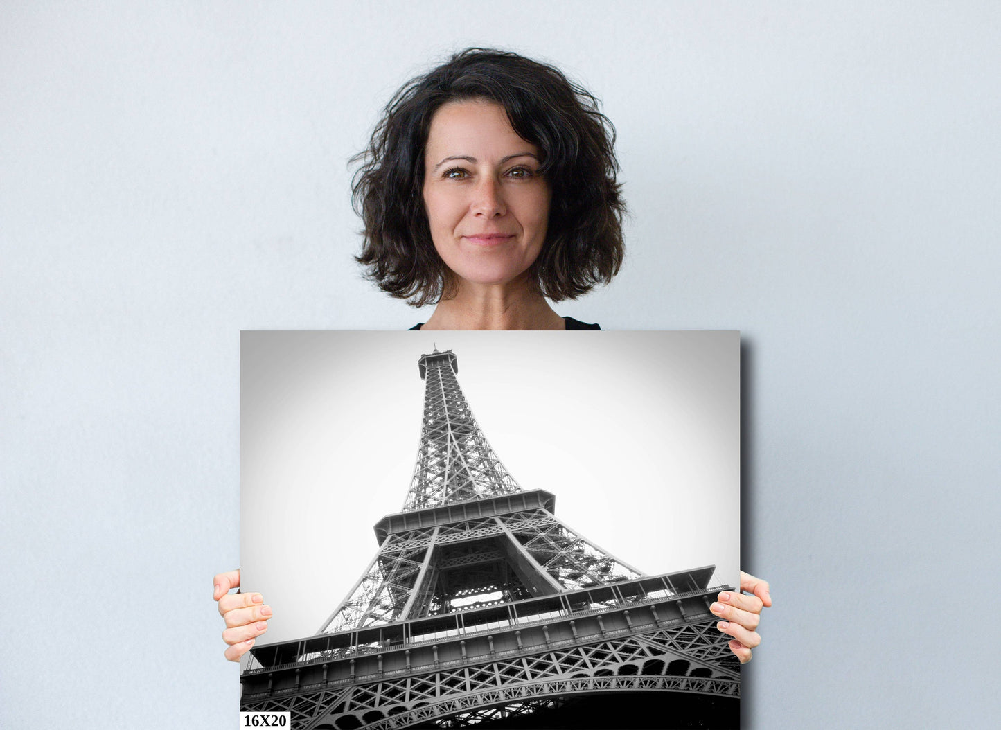 Eiffel Tower Paris Fine Art Photography  | Landscape Photography | Canvas Wall Art | Office Home Wall Decor  | Scenic Landmark Poster