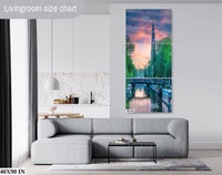 Amsterdam Landscape Fine Art Photography | Iconic Westerkerk Clock Tower Picture | Holland Poster | Canvas Wall Art | Amsterdam Canal Photo