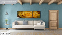 Yellow Rose | Sierra Foothills, Canvas Wall Art, home decor, Mother's Day, photography, acrylic, paper, flowers, rose