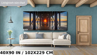 California's Iconic Pismo Beach Pier "Pierhenge" | Beach Photography Wall Art Print/Canvas/Acrylic/Metal  Home, Office Fine Art