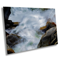 Yosemite Valley Fine Art Photo | Waterfall Whirlpool Print | Canvas Wall Art | National Park Poster | Travel Picture paper, acrylic, metal