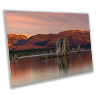 California Mono Lake Sunrise Tufa Tower Scenic Landscape Fine Art Photography | Canvas Wall Art | Eastern Sierra Photo Print | Poster