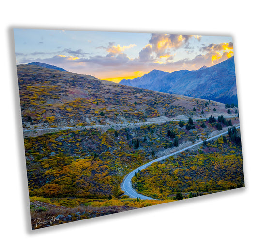 Colorado's Iconic Independence Pass Road Continental Divide Rocky Mountain Fine Art Photo | Canvas Wall Art | Picture paper, acrylic, metal