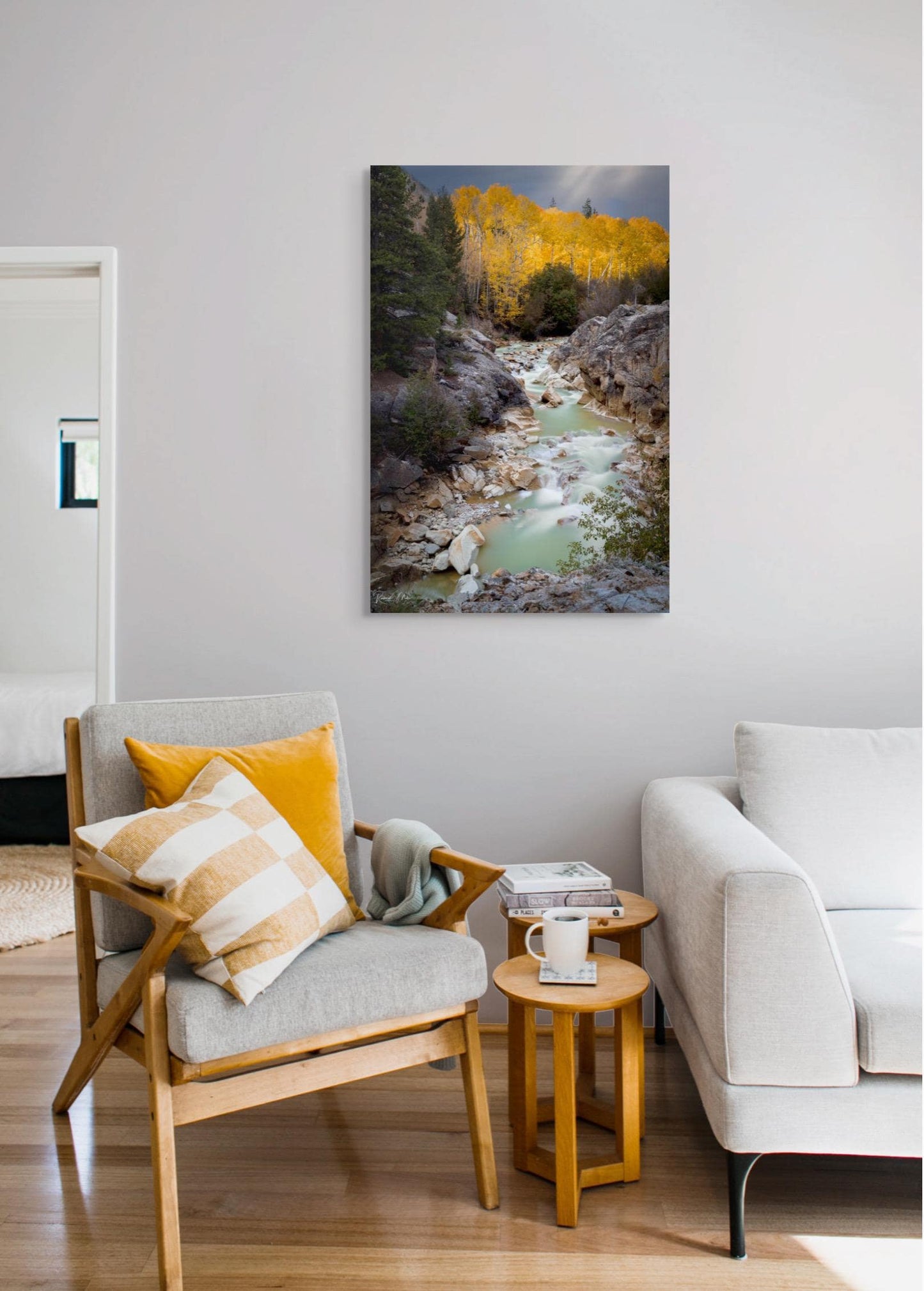 Colorado's Iconic Whillis Gulch Rocky Mountain River Fine Art Photo | Fall Canvas Wall Art | Aspen Picture paper, acrylic, metal