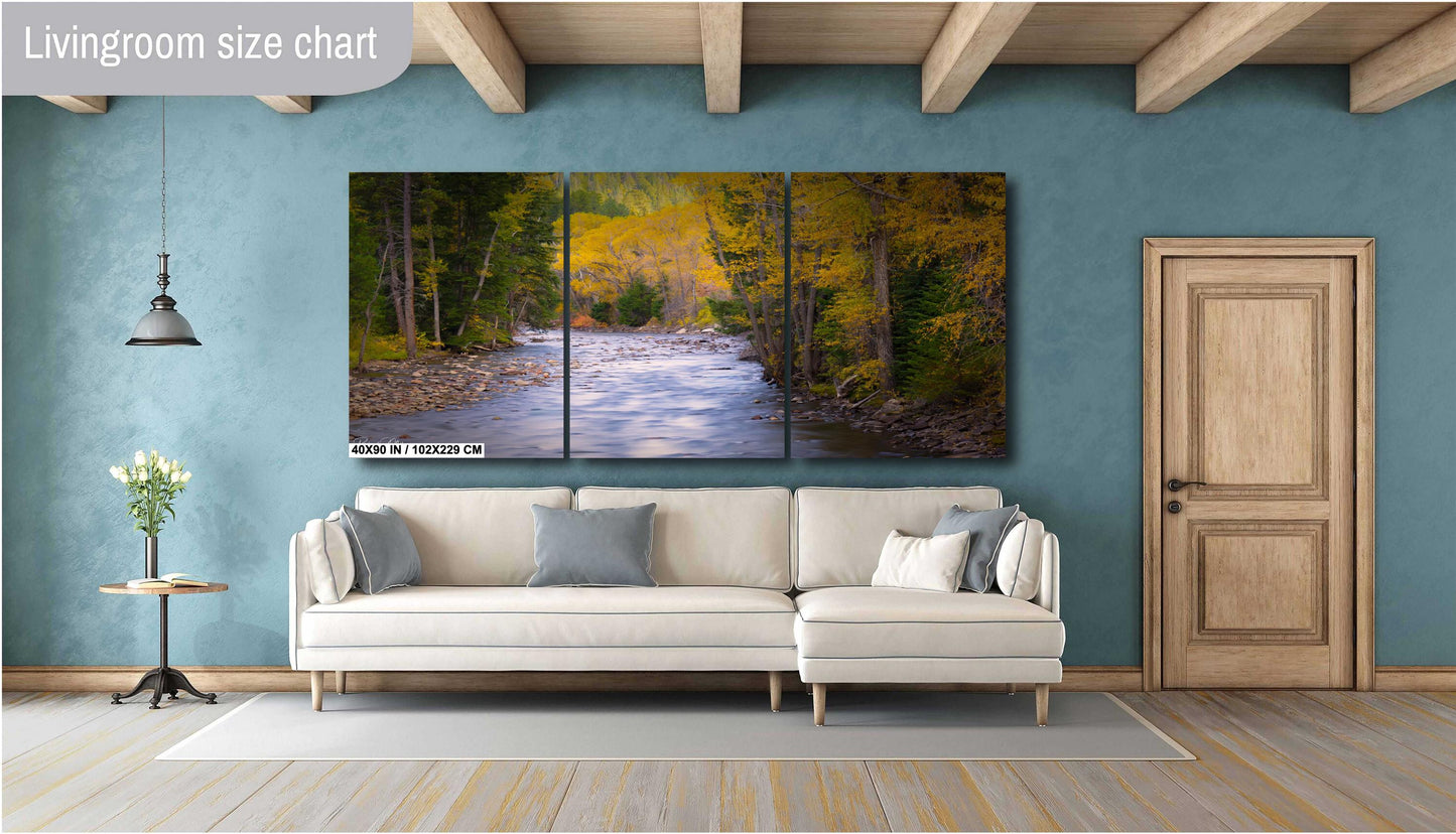 Colorado's Iconic Carbonate Creek Rocky Mountain Fine Art Photograph | Fall Canvas Wall Art | Aspen Picture paper, acrylic, metal