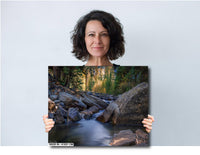 Colorado's Iconic Roaring Creek Rocky Mountain Fine Art Photograph | Fall Canvas Wall Art | Aspen Picture paper, acrylic, metal