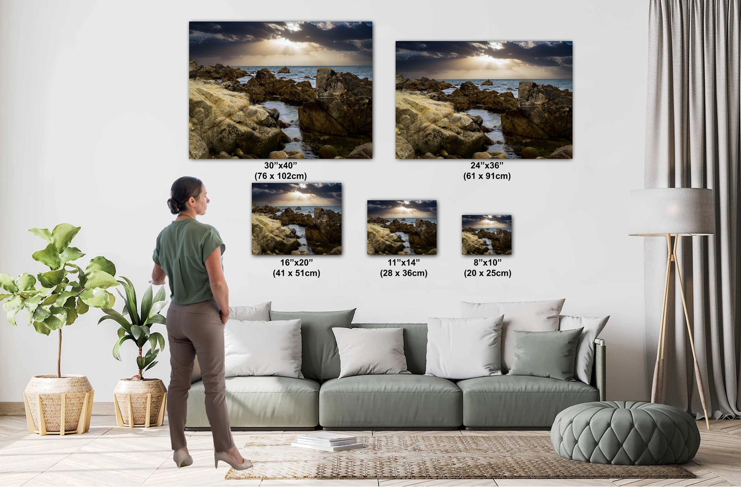 Tidepools Fine Art Photography Wall Art | California Coast Poster | Pacific Grove Ocean Scenic Landscape  | canvas, paper, acrylic, metal