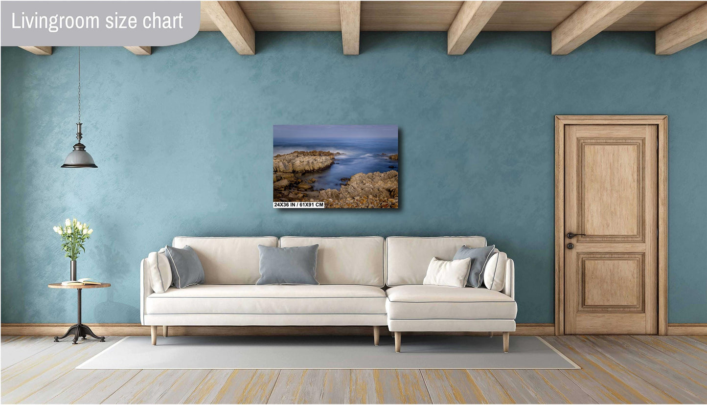 California Rocky Coast Fine Art Photography Wall Art | Coastal Poster | Pacific Grove Ocean Scenic Landscape | canvas, paper, acrylic, metal