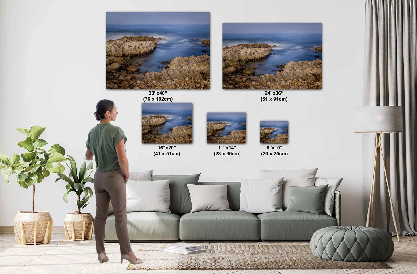 California Rocky Coast Fine Art Photography Wall Art | Coastal Poster | Pacific Grove Ocean Scenic Landscape | canvas, paper, acrylic, metal