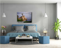 California's Iconic Lone Cypress Fine Art Photograph | Carmel by the Sea Canvas Wall Art,  Pebble Beach Coastal Seascape Sunset poster