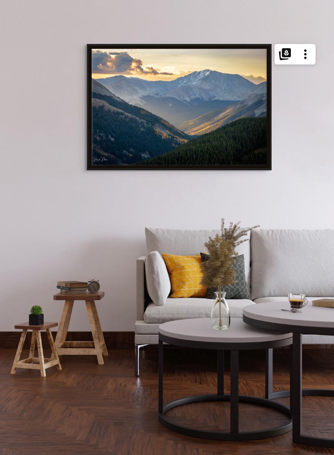 Colorado's Iconic Independence Pass Continental Divide Rocky Mountain Fine Art Photo | Canvas Wall Art | Picture paper, acrylic, metal