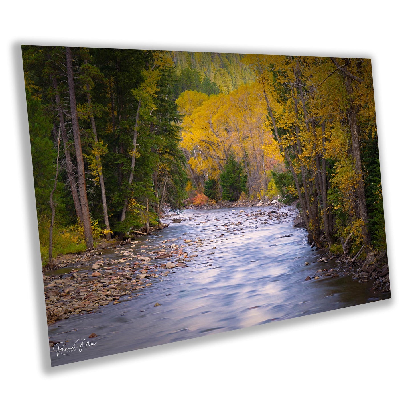 Colorado's Iconic Carbonate Creek Rocky Mountain Fine Art Photograph | Fall Canvas Wall Art | Aspen Picture paper, acrylic, metal