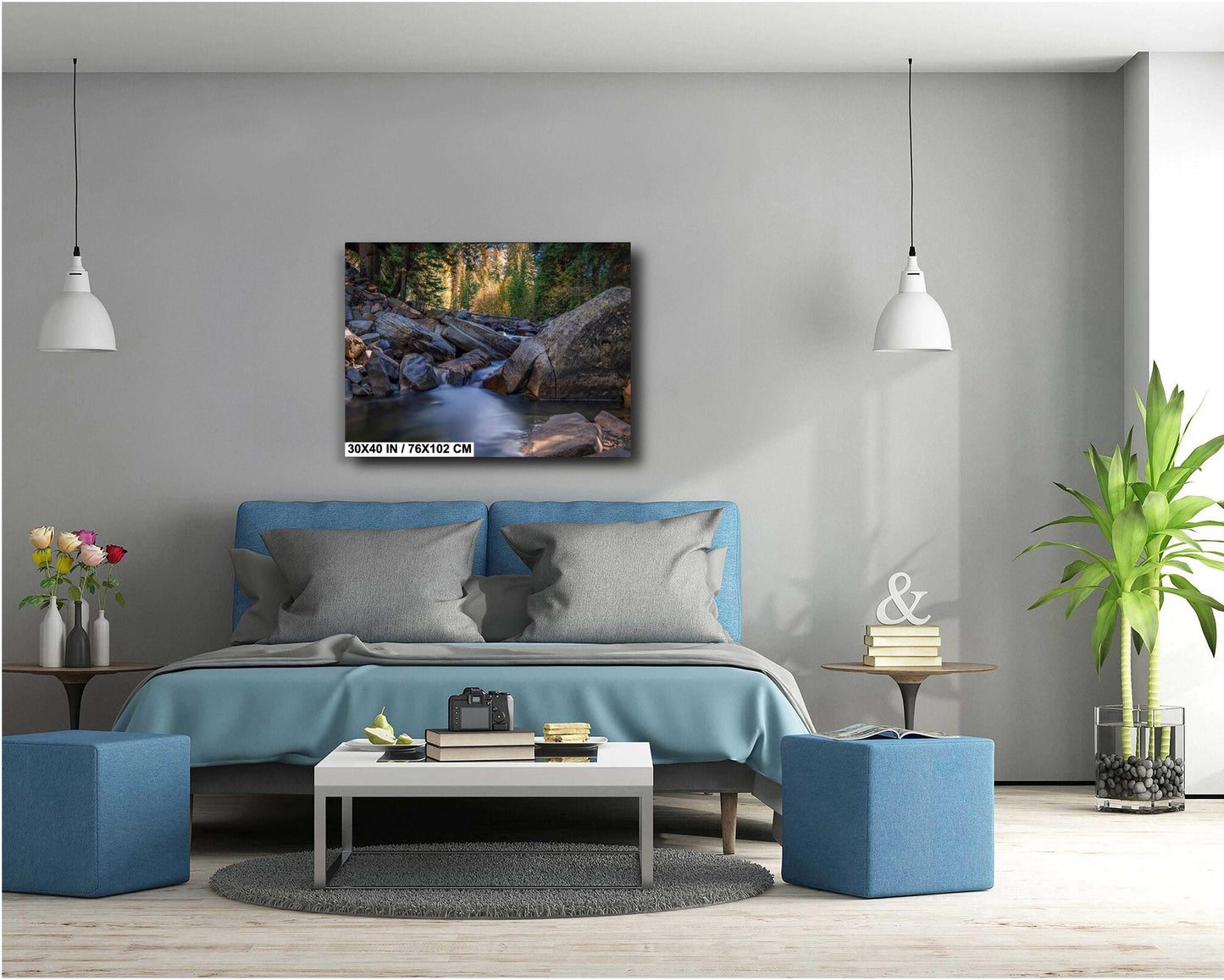 Colorado's Iconic Roaring Creek Rocky Mountain Fine Art Photograph | Fall Canvas Wall Art | Aspen Picture paper, acrylic, metal