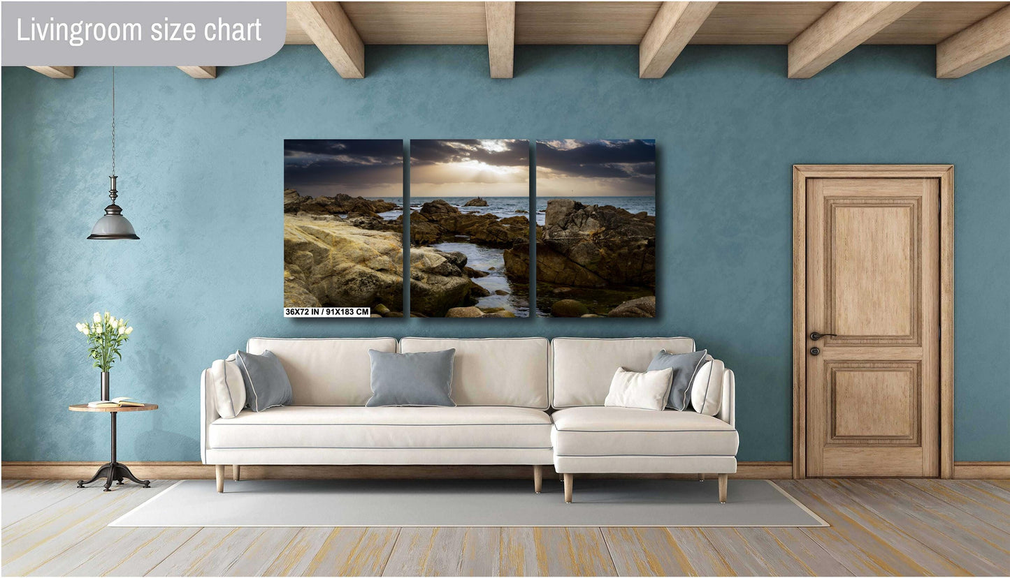 Tidepools Fine Art Photography Wall Art | California Coast Poster | Pacific Grove Ocean Scenic Landscape  | canvas, paper, acrylic, metal