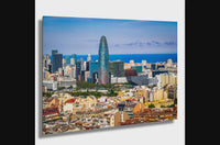Torre Glòries Barcelona Print: Modern Highrise Fine Art Photography
