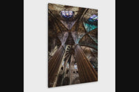 Gothic Cathedral Ceiling Print: Girona Spain Basilica - Game of Thrones Art