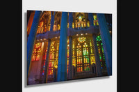 Sagrada Familia Sunset Photo: Barcelona Travel Print, Gaudi Architecture